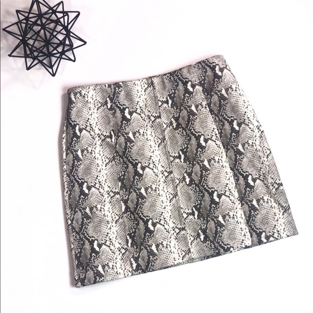 Snake Print Skirt 🐍